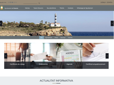 L’Ajuntament de Felanitx actualitza i renova el lloc web