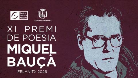 XI PREMI DE POESIA MIQUEL BAUÇÀ- FELANITX 2026