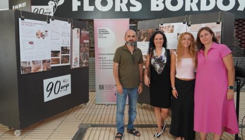 L’Ajuntament exposa al Mercat Municipal les propostes d’innovació de l’espai de l’Escola d’Art Superior de Disseny 