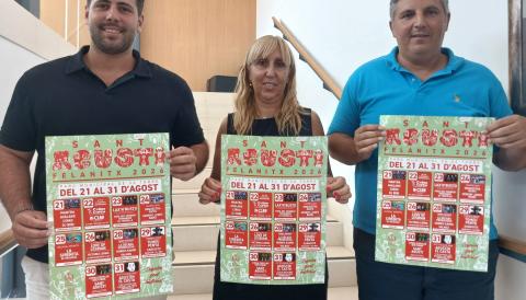 Deu dies de música, festa i tradició: Felanitx presenta la programació de les verbenes de Sant Agustí 2026
